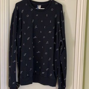 Divided crewneck sweater Size XL